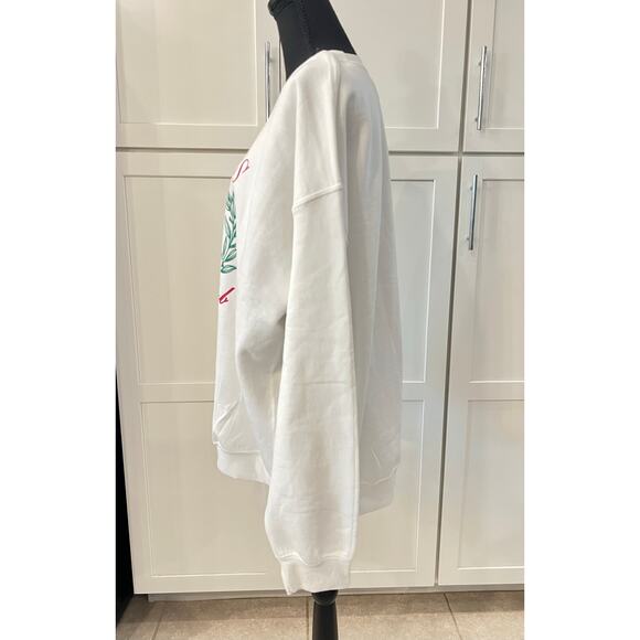 NEW Golf Wives Cocktail Club Pullover Sweatshirt Womens XL Preppy Pink Green - Picture 5 of 7